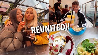 Reuniting with my BESTFRIEND!! Our first date + chopping my hair!