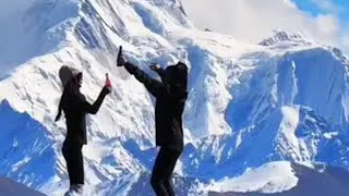 一起在雪山跳个舞吧 贡嘎雪山 川西美景 旅行 旅行大玩家