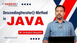 Descending Iterator in Java | DescendingIterator()Method | NareshIT
