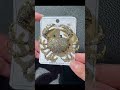 Rhinestone Crab Brooches