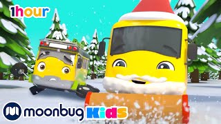 🎅聖誕老公公巴斯德🎅 | Santa Buster Delivers the Present | 兒童動畫 | Moonbug Kids | 卡通片 | 大合集 | Vehicle Cartoon