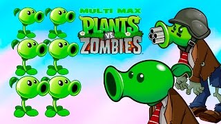 Plants vs Zombies Zom Botany PVZ Multi Max Gameplay funny video game for kids online game