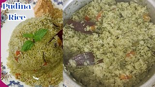 ಪುದೀನಾ ರೈಸ್ | pudina rice recipe in Kannada | mint rice recipe in | Kannada village cooking channel