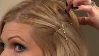 How to Bobby Pin Your Hair