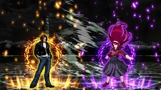 [KOF Mugen] Kyo Clone-57 VS. Akiha Yagami-WK