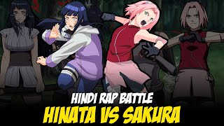 Hinata Vs Sakura Hindi Rap Battle By Dikz \u0026 @domboibeats | Hindi Anime Rap | Naruto AMV