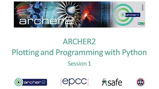 ARCHER2: Plotting and Programming with Python