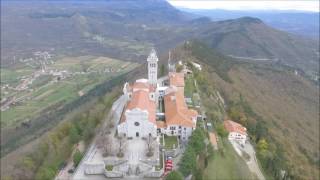 Sveta Gora nad Novo Gorico Holy Mountain - Monte Santo - Der Berg