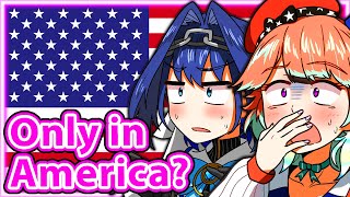 Kronii and Kiara Realized That This Might be Just an American Thing 【Hololive EN】