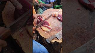 Super smooth beef cutting skill | Original deshi ox beef cutting |