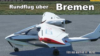 Rundflug über Bremen