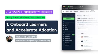 How to onboard learners and accelerate adoption with DataCamp Enterprise