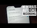 MI Mobiles Auto Call Recording setting || How To Enable Auto Call Recording Service In MI Mobiles