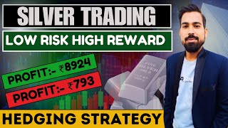 Silver Mini Low Risk High Reward Strategy || Silver Mini Hedging Strategy | Risk Free #silvertrading