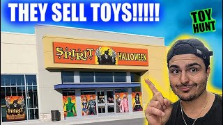 THEY SELL TOYS HERE? Sprit Halloween / Target Toy Hunt