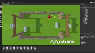 nunuStudio - Pong speed programming timelapse