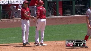 WSH@ARI: Pollock hits an RBI single to left field