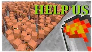 I Trapped 1,000 Villagers in hardcore Minecraft