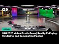 NAB 2025 Virtual Studio Demo | Reality5's Keying, Rendering and Compositing Pipeline #greenscreen