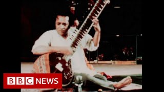 Rare Ravi Shankar footage released to mark centenary - BBC News