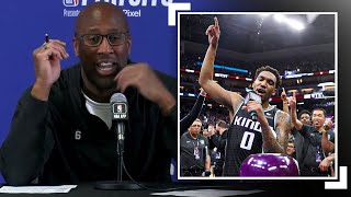 "I don't think I've ever been in a building as loud as this" - Mike Brown Talks Kings Crowd!