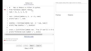 Filter vs Map vs Reduce in Python Important Interview Question
