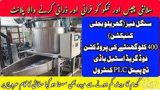 Slanty Nimko Chips Making (Frying Plant) Machine | PLC Control Panel | Business ideas In Pakistan