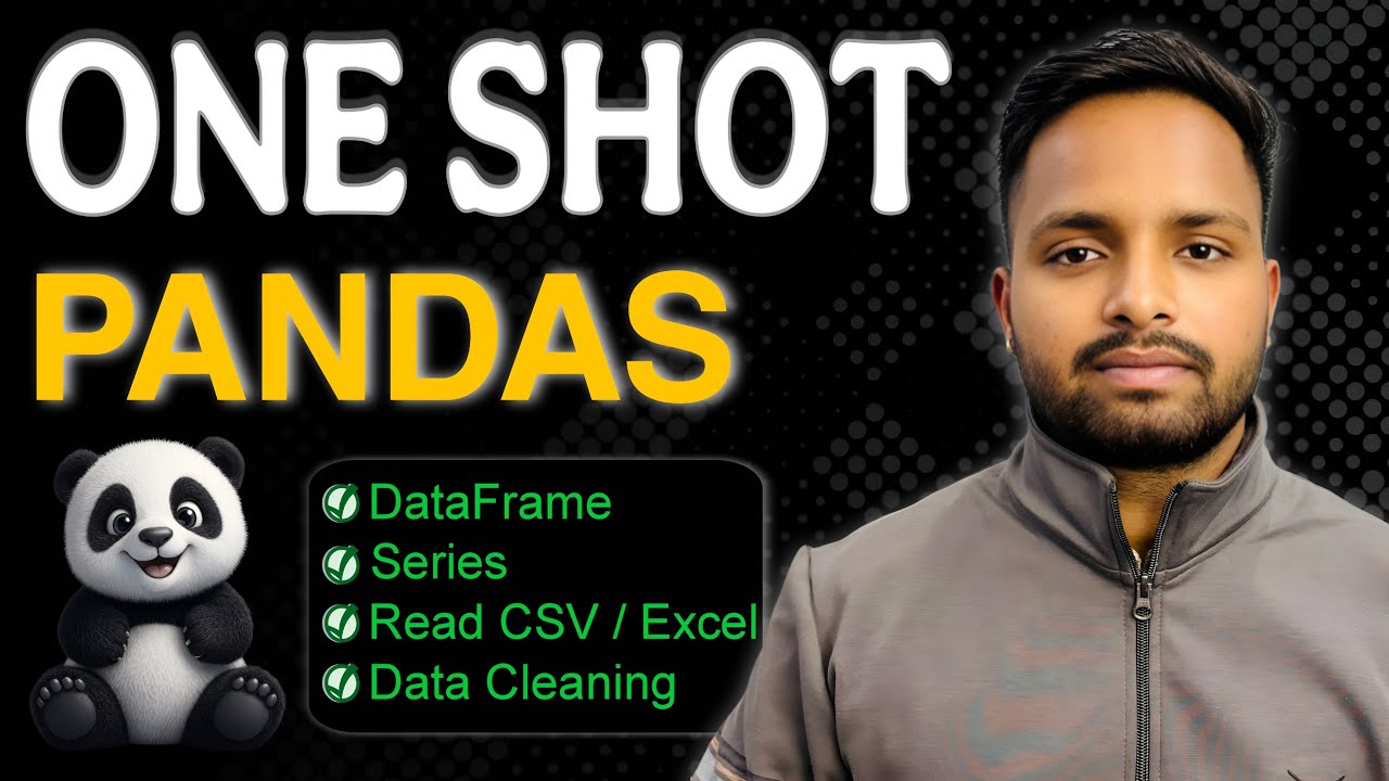 Pandas Tutorial For Beginners One Shot Full Course Learn Data