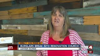 Burglars broke into a Lehigh Acres church