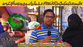 Lalukhet Exotic Birds Marker ( Part 1) Karachi 13-3-2022 | Parrots Birds and Chicks | In Urdu/Hindi