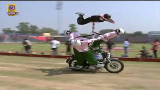 Daredevil Bike Stunts at 83rd CRPF Raising Day Parade - 2022