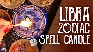 Libra Spell Candle Recipe, Zodiac Candle Magic, Astrology - Witchcraft - Magical Crafting