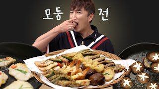 [#먹어방] 모듬전 1탄👨‍🍳 대구전부터 깻잎전까지! 김수미가 알려주는 모듬전 레시피로 깔끔하게 전 부치기 | #수미네반찬 #Diggle