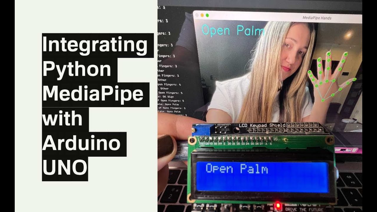 Arduino Uno And Python Mediapipe Full Version Youtube
