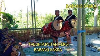 TABUH PUPUTAN VERSI BABANG SAKRA