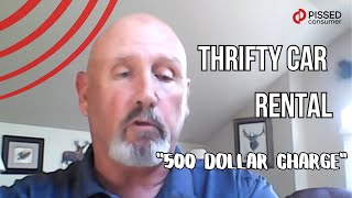 Thrifty Car Rental review \