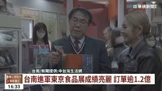 台南進軍東京食品展成績亮麗　訂單逾1.2億｜華視台語新聞 2023.03.17