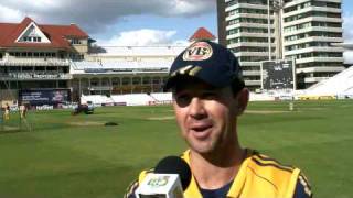 Ponting, Clarke chat about coin-toss difficulties - UK 2009