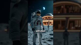 क्या हम चाँद पर रह सकते हैं? जानें वैज्ञानिकों की नई Planning ! | #shorts #moon #life