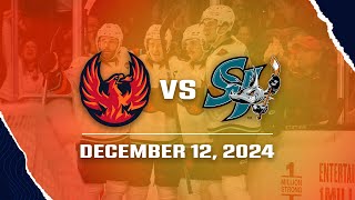 12/12/24 | Coachella Valley Firebirds vs San Jose Barracuda