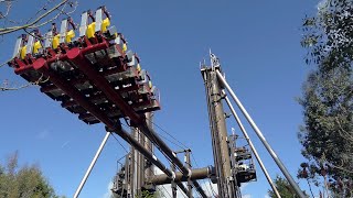 SLAMMER - On Ride POV - SLAMMER Flat Ride - Theme Park - Thorpe Park Resort - SJBBVideos