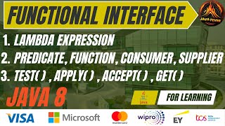 Functional Interface | Consumer, Supplier, Function and Predicate Interface with Example |Java Fever