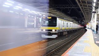 総武線E231系0番台ミツB10編成 各駅停車千葉行き 阿佐ヶ谷駅発車