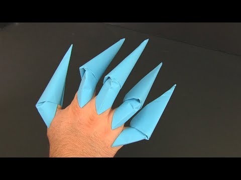 How to Make Paper Claws How to Make Paper Claws