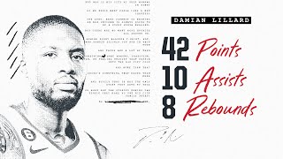 Damian Lillard Highlights (42 points) | Portland Trail Blazers | Feb. 1, 2023