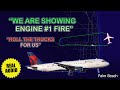 “We’re showing engine #1 fire”. Delta Airbus A320 makes emergency landing at Palm Beach. Real ATC