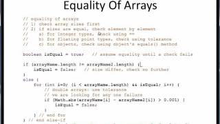 1D array common operations 2
