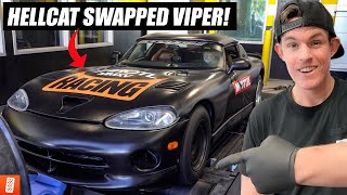 We Put Our Hellcat Swapped Dodge Viper on the Dyno! *SHOCKING NUMBERS*