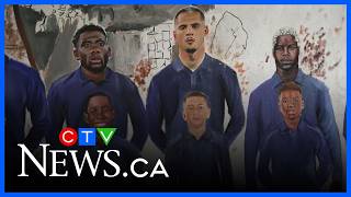 Vancouver’s ‘Athlete Artist’ puts the finishing touches on her World Cup tribute