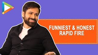 CRAZY- Emraan Hashmi Describes PERFECT KISS in 3 Words | Rapid Fire | One Night Stands